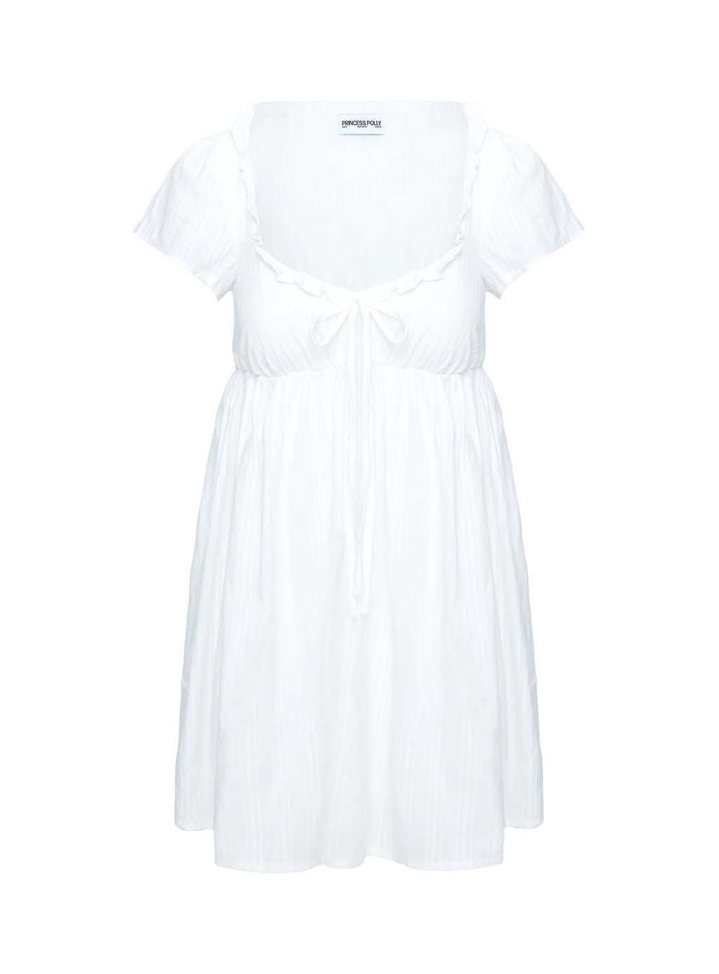 Monsterrat Mini Dress White